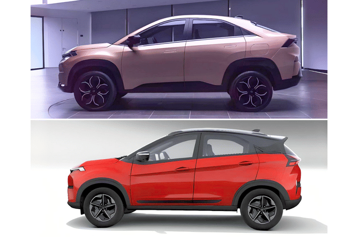 Tata Curvv vs Nexon: design similarities, differences explained